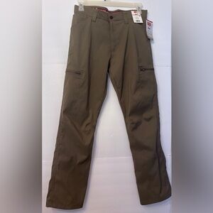 Wranglers Men’s Straight Fit Comfort Flex Waistband Outdoor Cargo Pants Sz32X30